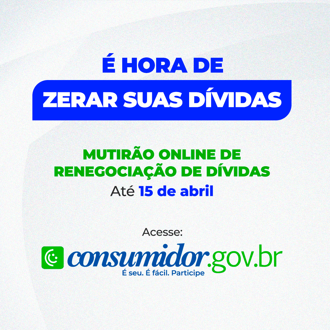 Procon de Sarandi realiza mutirão online de renegociação de dívidas até 15 de abril, inclusive com bancos 